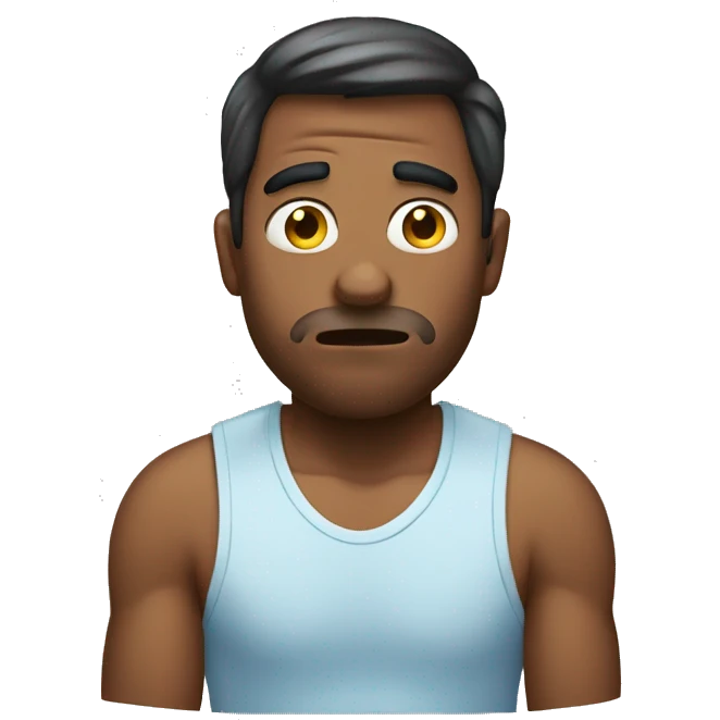 discomfort guy emoji