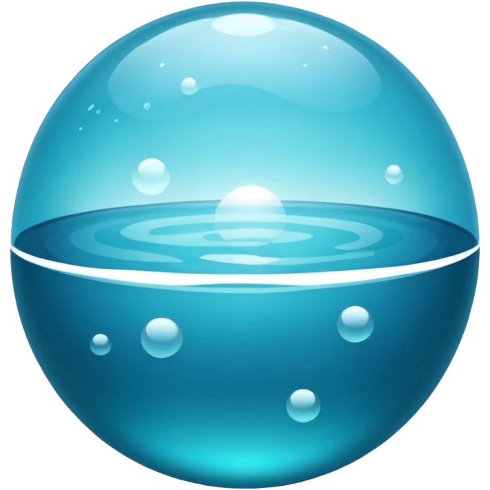 aqua sphere emoji