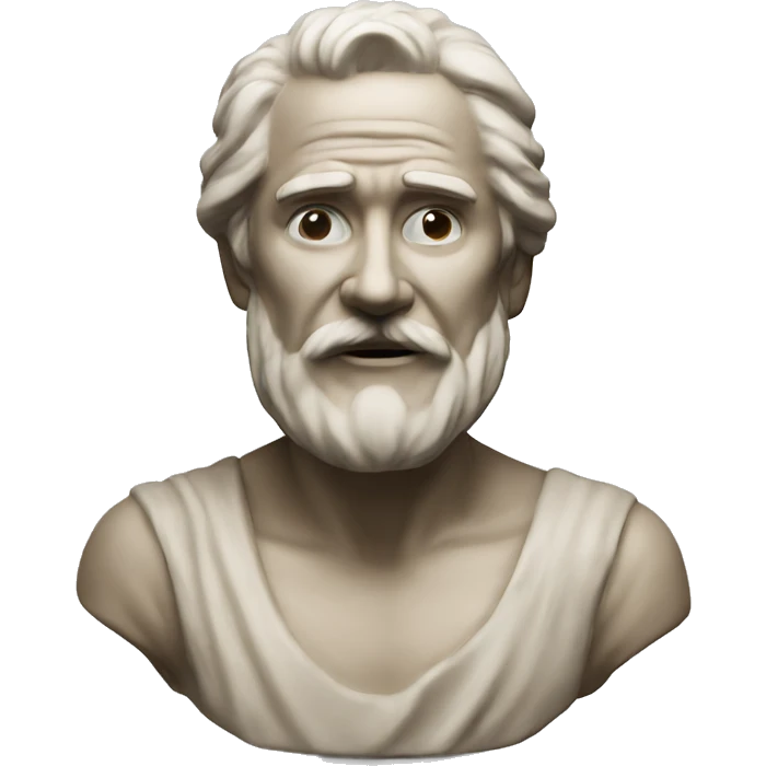 Ceramic bust emoji