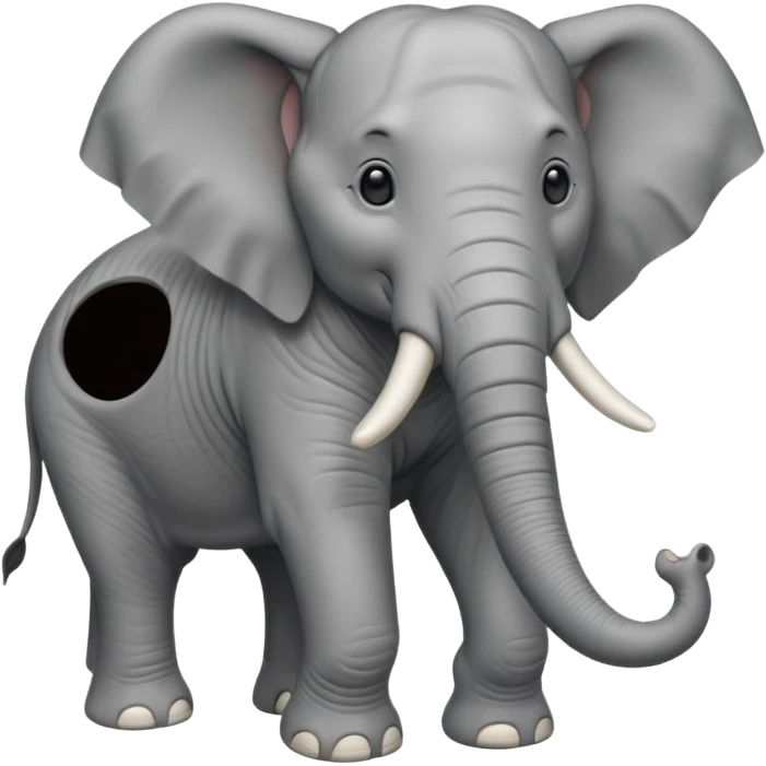 Groom elephant emoji
