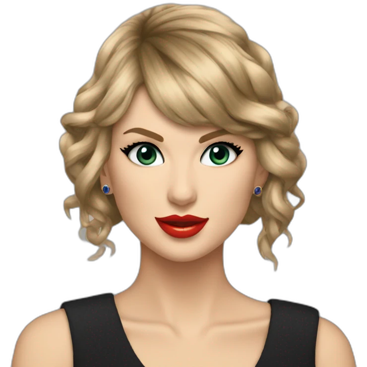 Taylor swift with a anake emoji