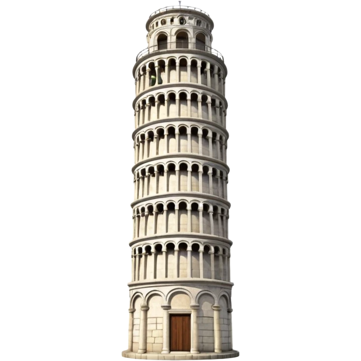 Leaning tower of Pisa  emoji