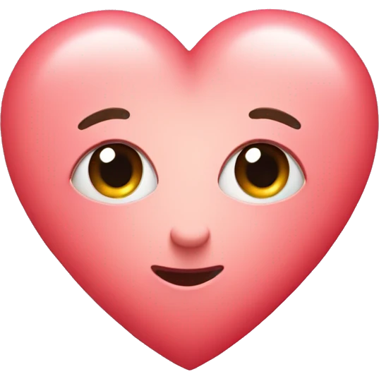 Cute love heart  emoji