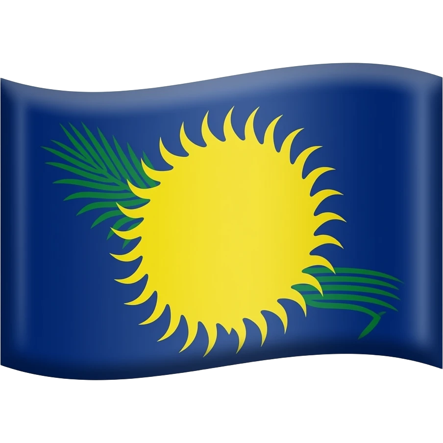 emoji représentant La Guadeloupe emoji