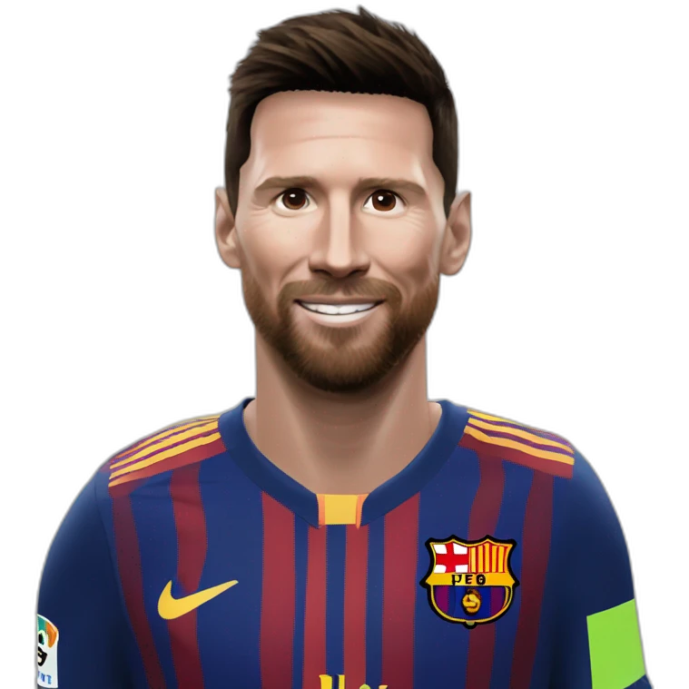 Messi mélange avec Ronaldo  emoji