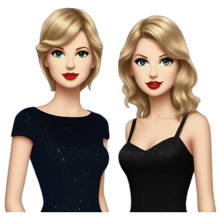 Taylor swift and lana del rey emoji