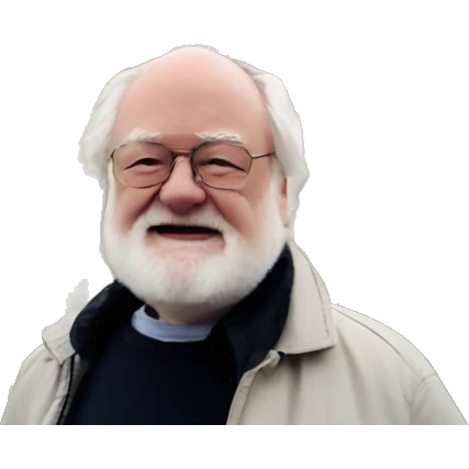 Victor Hugo in front of Notre Dame de Paris emoji