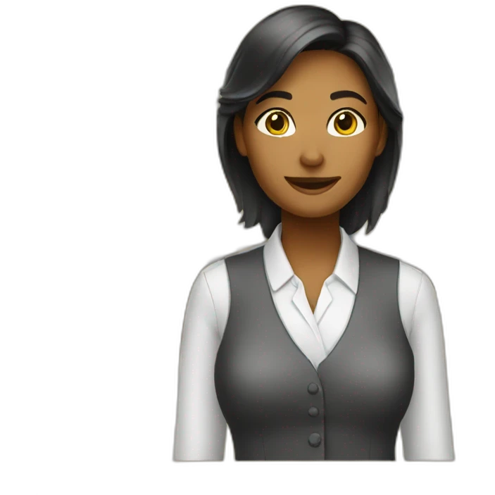 woman store clerk emoji