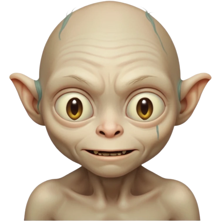 gollum saying thanks emoji