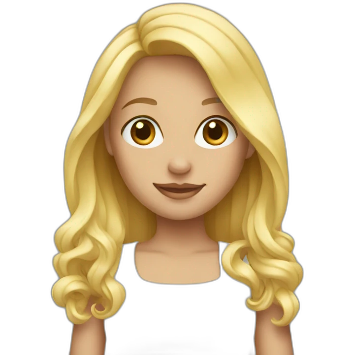 Blonde emoji