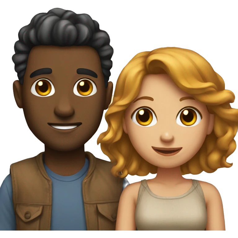 Boyfriend and girlfriend  emoji