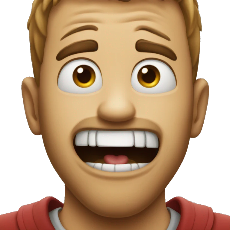 crazy face emoji