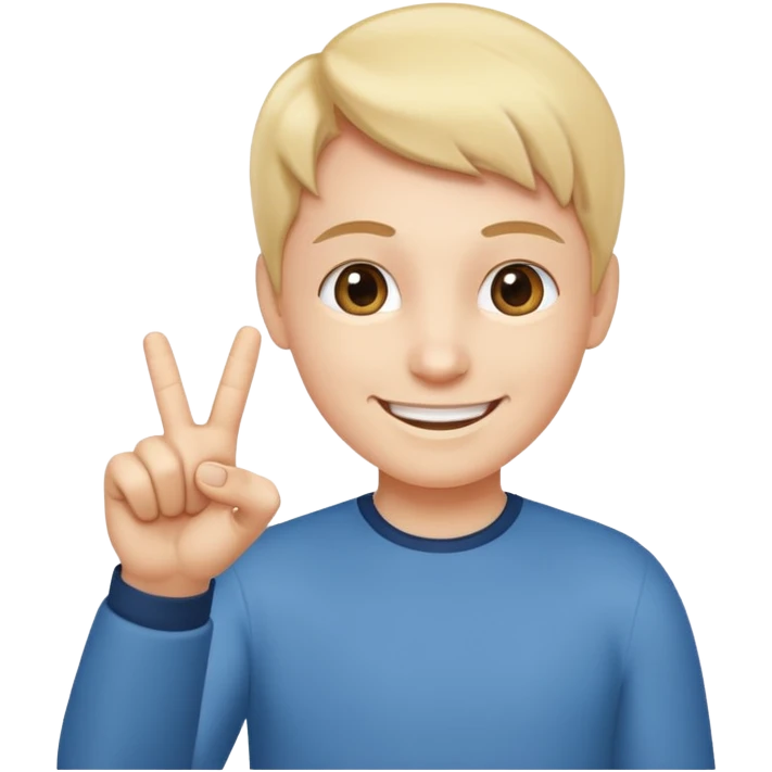 smiling face pointing with all fingers  emoji