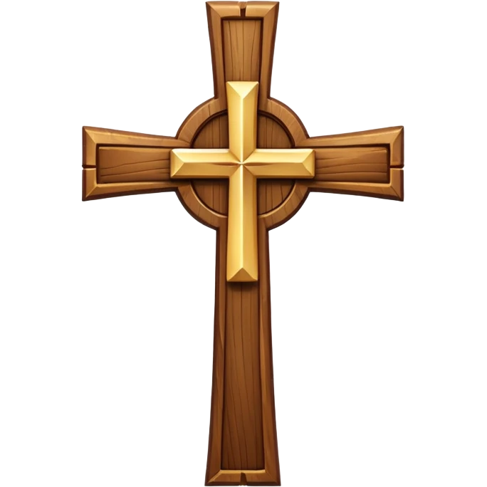 Cute Christian cross emoji