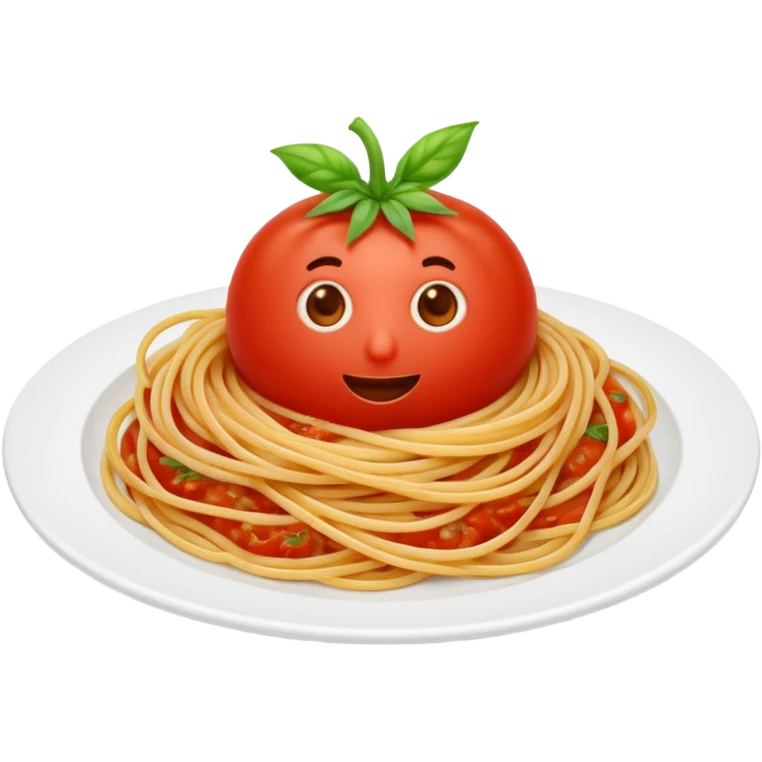 Spaghetti pomodoro  emoji