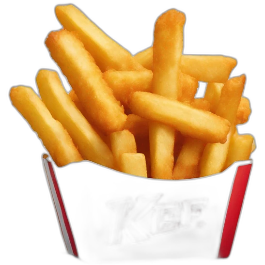 KFC nuggets and fries emoji