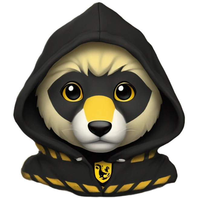 Hufflepuff hoodie  emoji