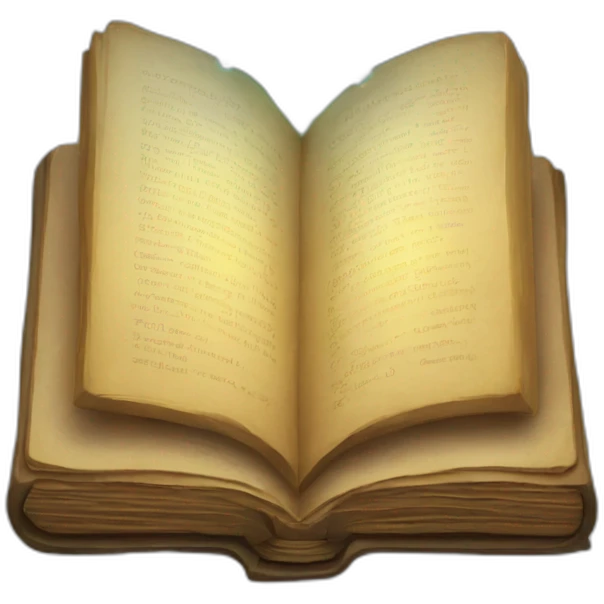  open spellbook glowing emoji