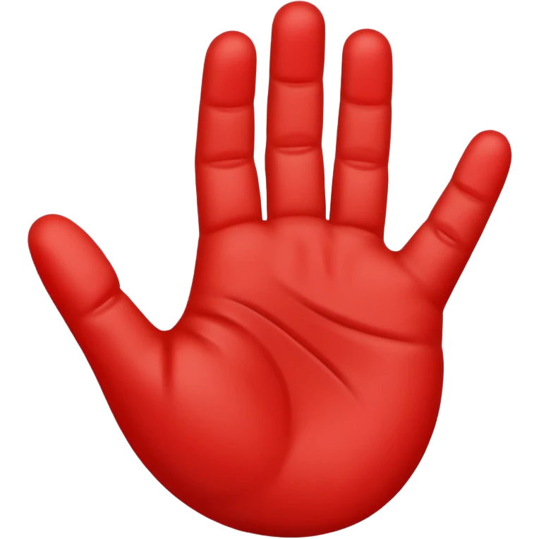 rash baby hand emoji