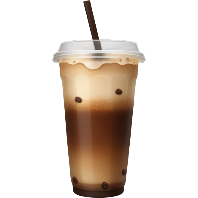 ice coffee emoji
