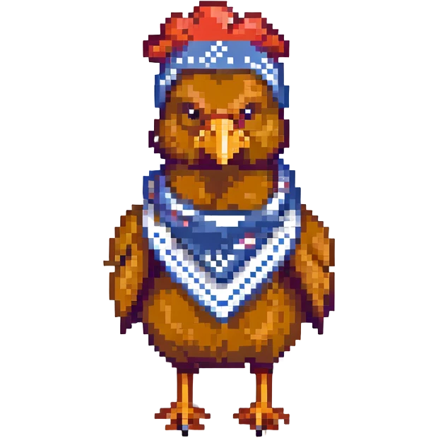 DANG CHICKEN!  emoji