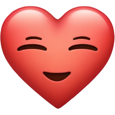 Heart with text I love you emoji