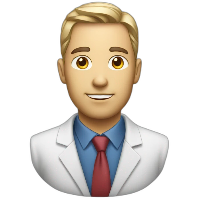 Finance Officer man face emoji