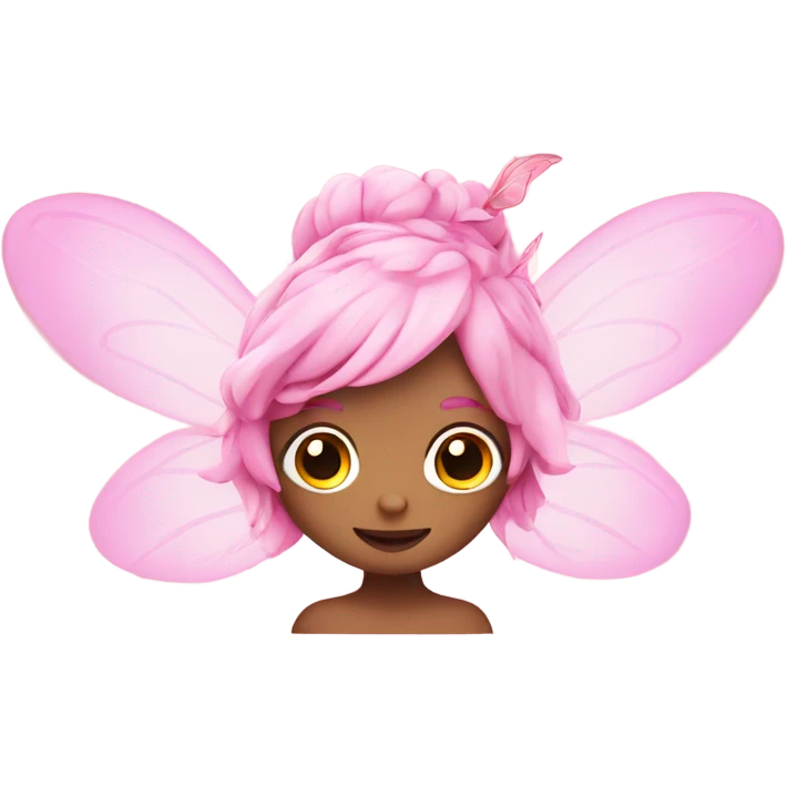 Cute Pink Fairy emoji