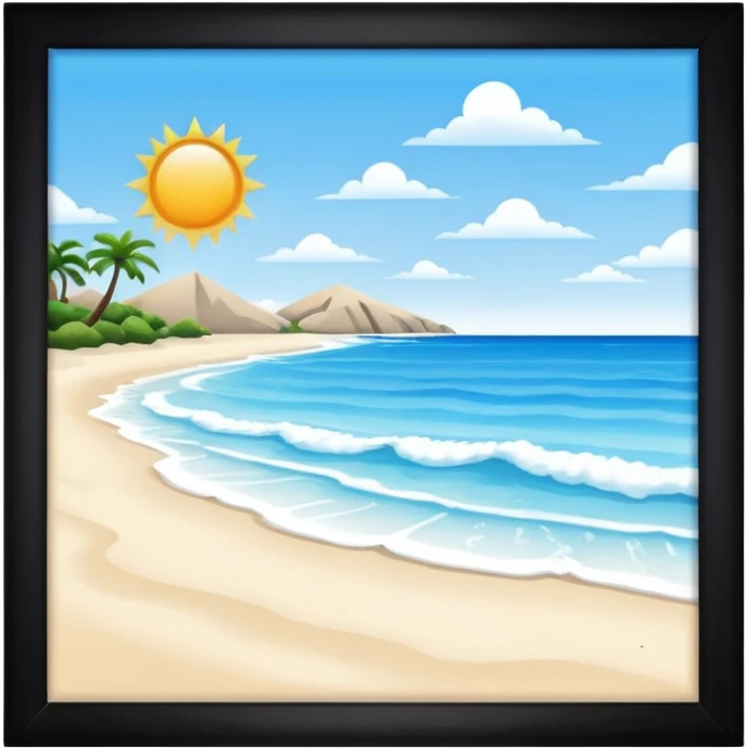 Playa  emoji