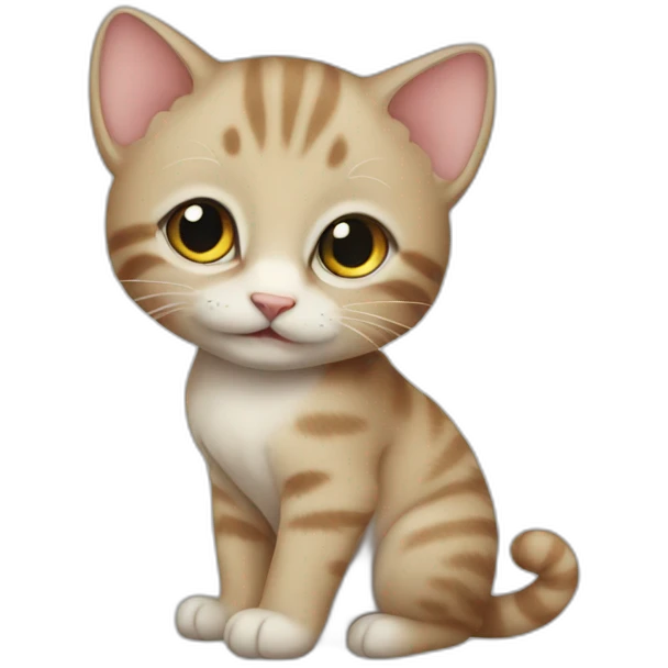 Baby cat emoji