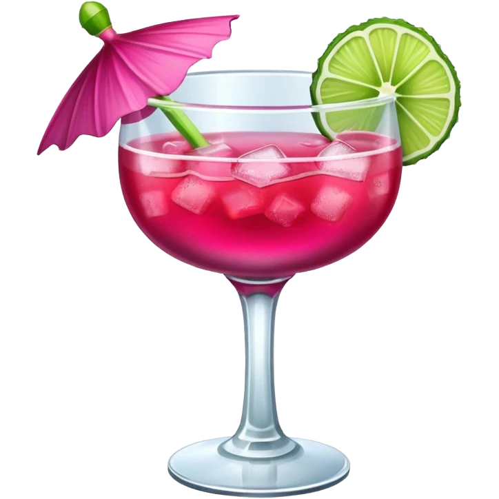 hibiscus margarita emoji