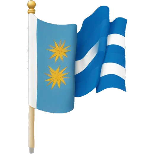 bandera de uruguay emoji