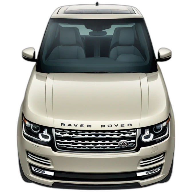 Range rover car emoji