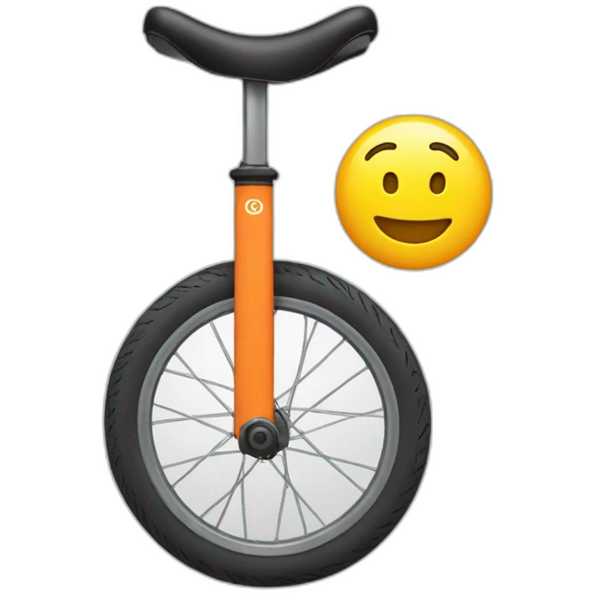 Unicycle emoji
