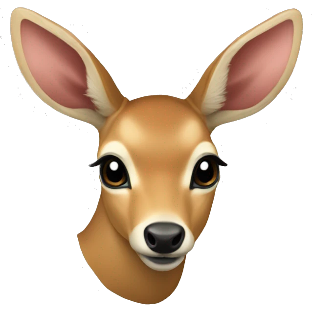 Biche + ruban emoji