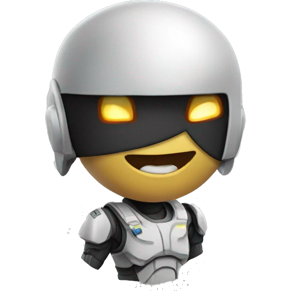 Androide número 20 atacando  emoji