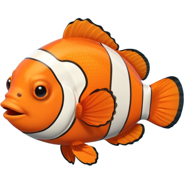 Nemo clownfish emoji