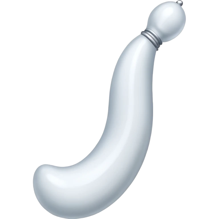 White penis emoji