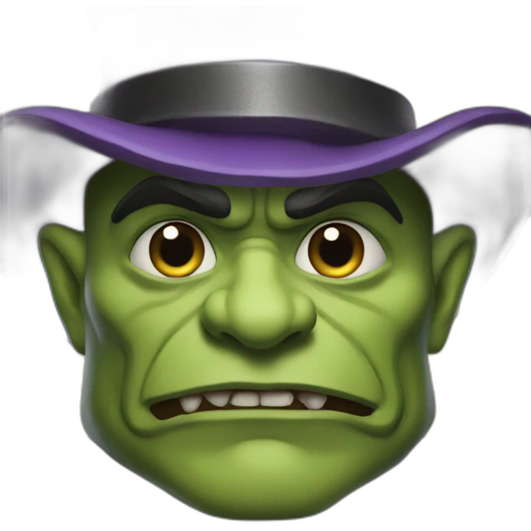 Orc magician emoji