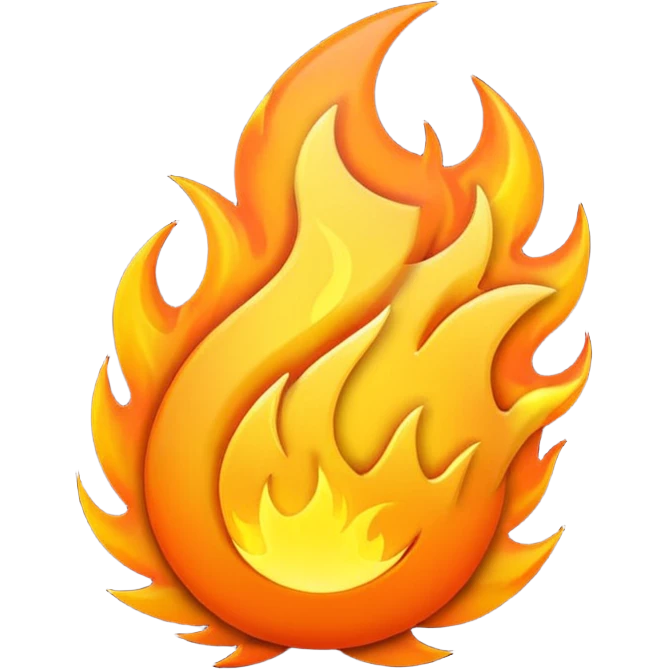 cyberpunk fire emoji