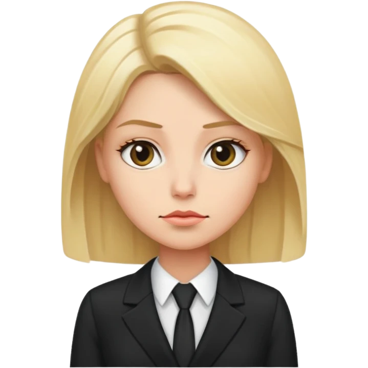 Mafia blondes woman emoji