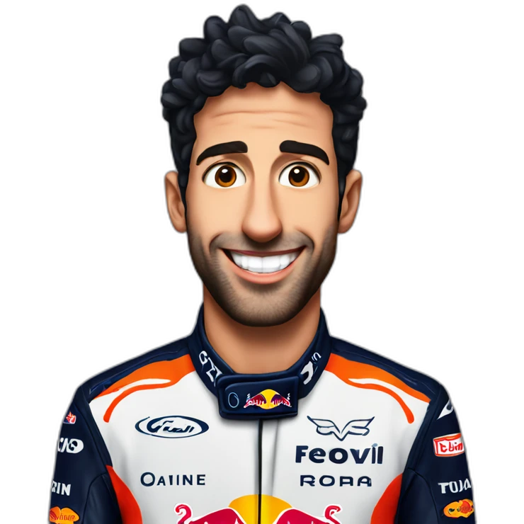 Daniel Ricciardo red bull emoji