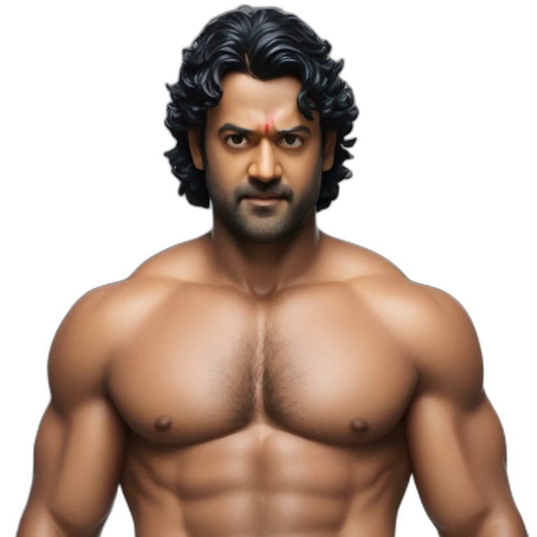 Prabhas sixpack emoji  emoji