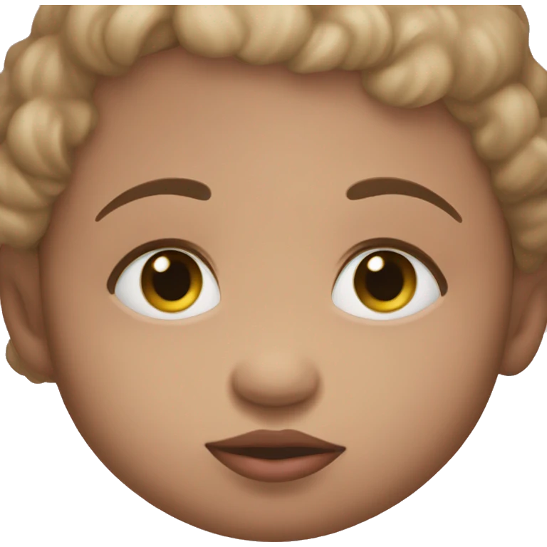 baby kissy face emoji