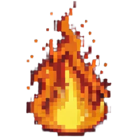 bright fire emoji