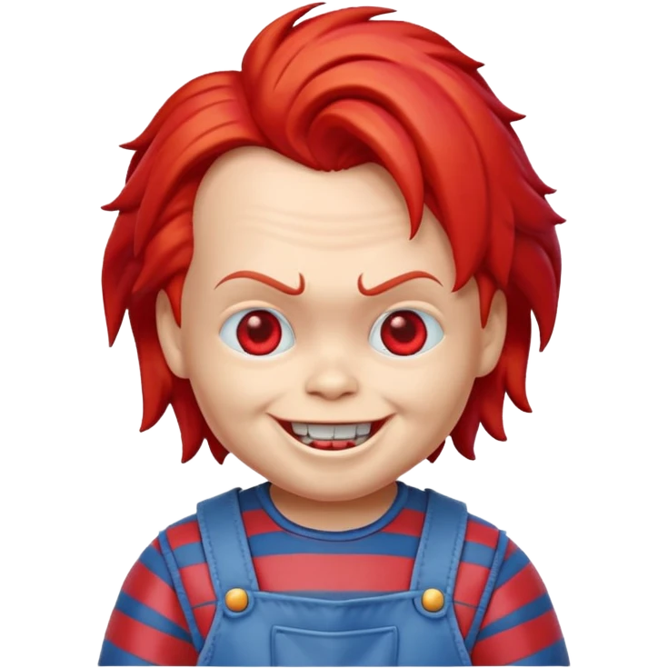 Un emojin de chuky emoji