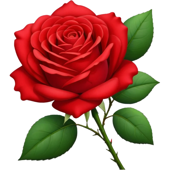 red rose emoji