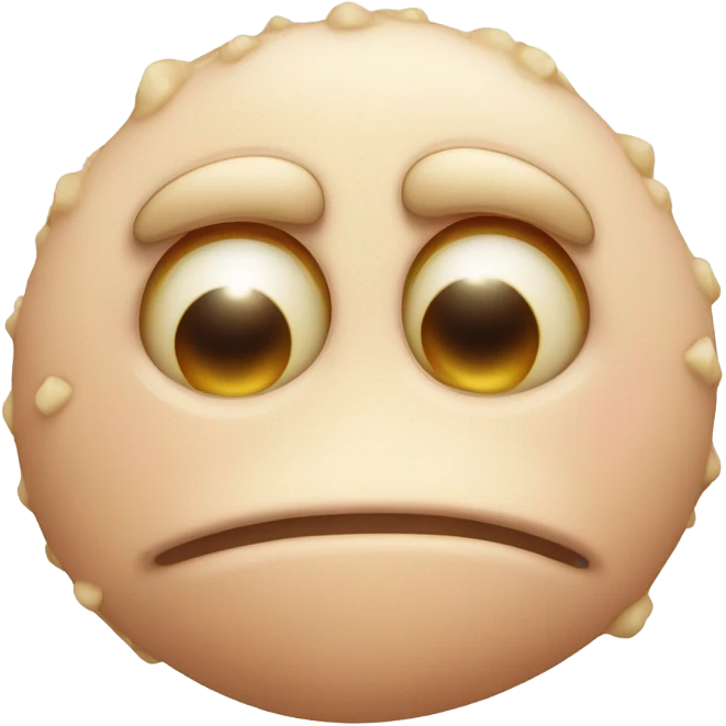 Wart on a nose  emoji