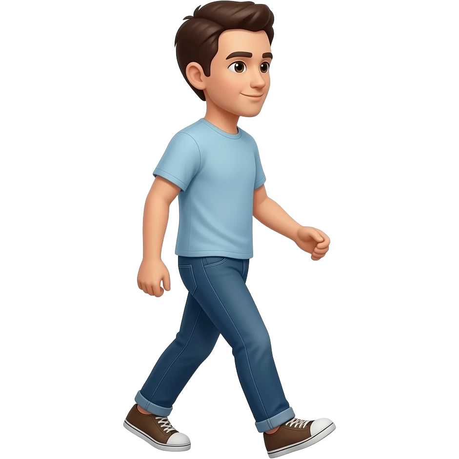 Person walking emoji