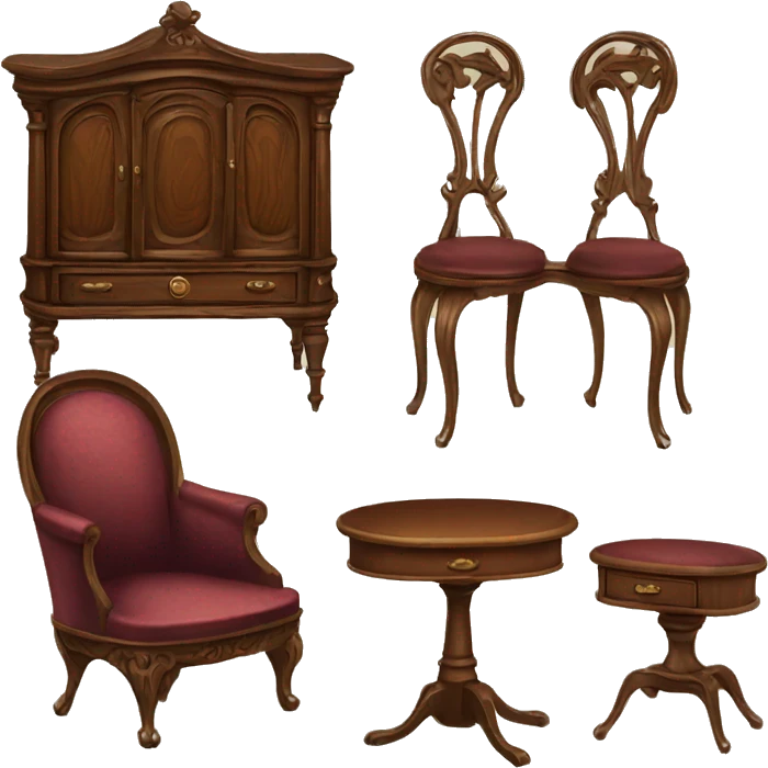 victorian furniture emoji